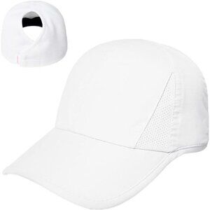 Womens Ponytail Baseball Cap - Ponytail Hats for Women, Curly Hair